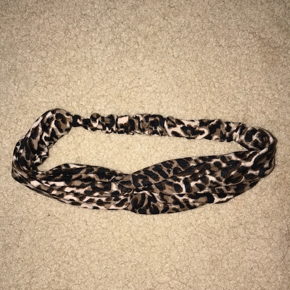 Cheetah print headband